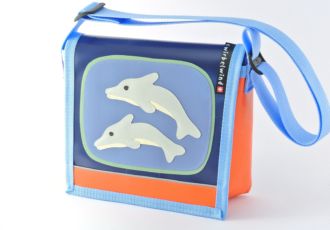Kindergartentasche mit Delfinen