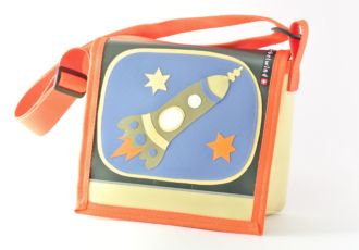 Kindergartentasche mit Rakete